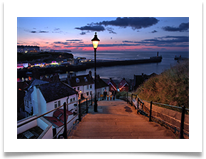 18_Whitby Steps print - Chris Beesley